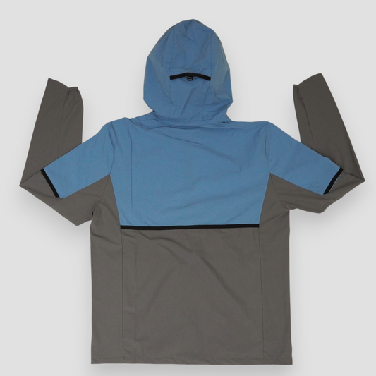 Traverse Windbreaker - Grey/Blue