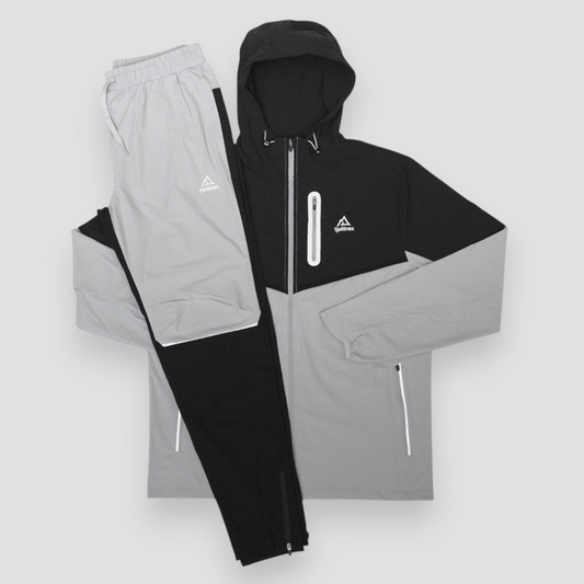 Traverse Tracksuit - Black/Grey