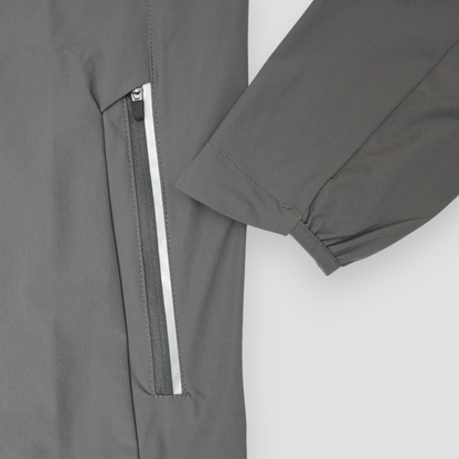 Traverse Windbreaker - Grey/Blue