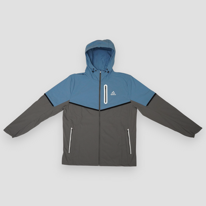 Traverse Windbreaker - Grey/Blue