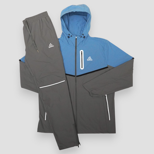 Traverse Tracksuit - Grey/Blue