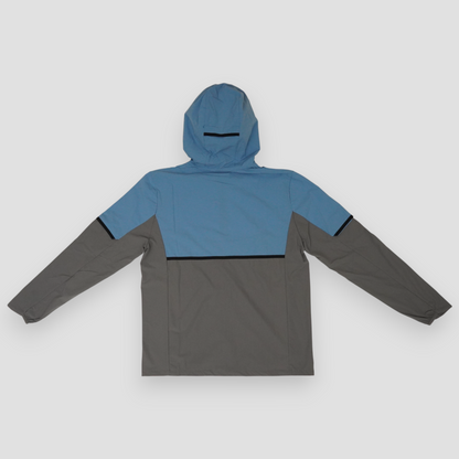 Traverse Windbreaker - Grey/Blue