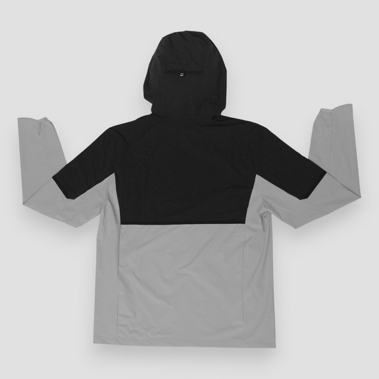 Traverse Windbreaker - Black/Grey